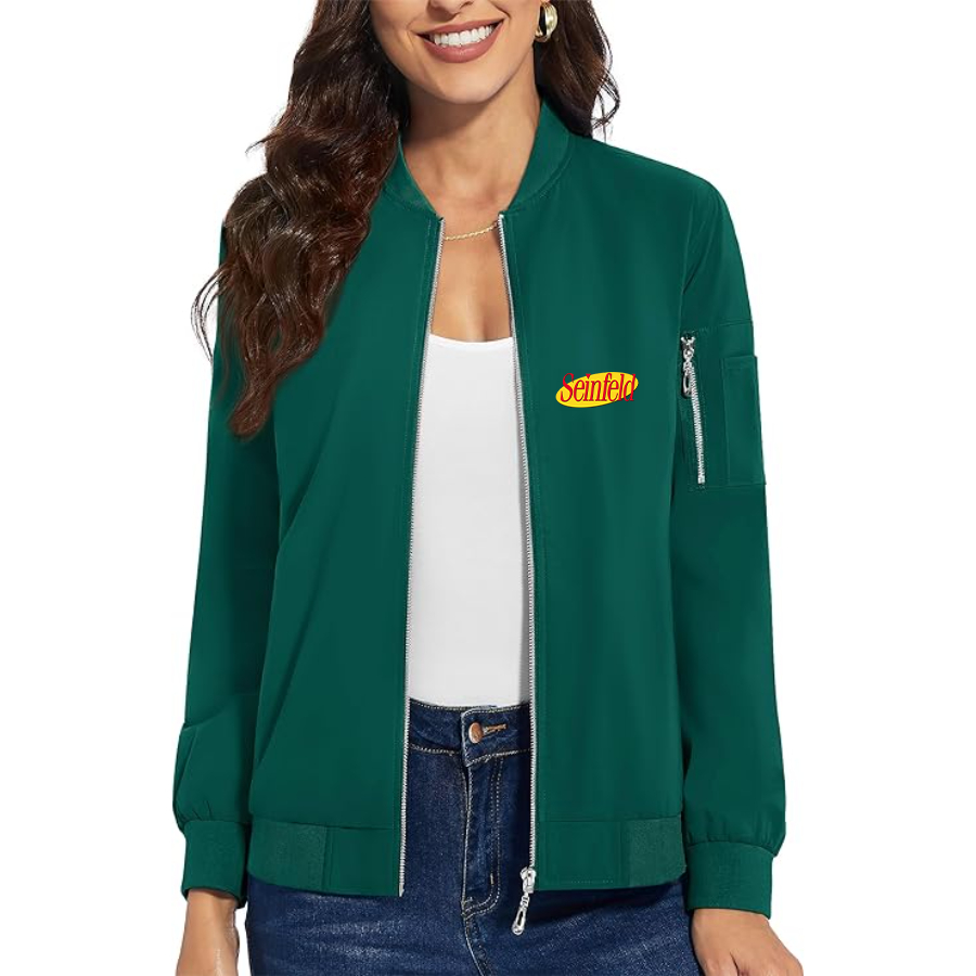 Women's Seinfeld Sitcom Show - Premium Bomber Jacket Outerwear