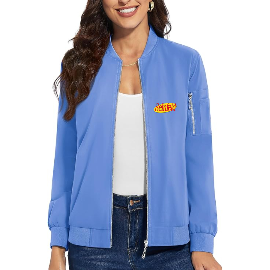 Women's Seinfeld Sitcom Show - Premium Bomber Jacket Outerwear