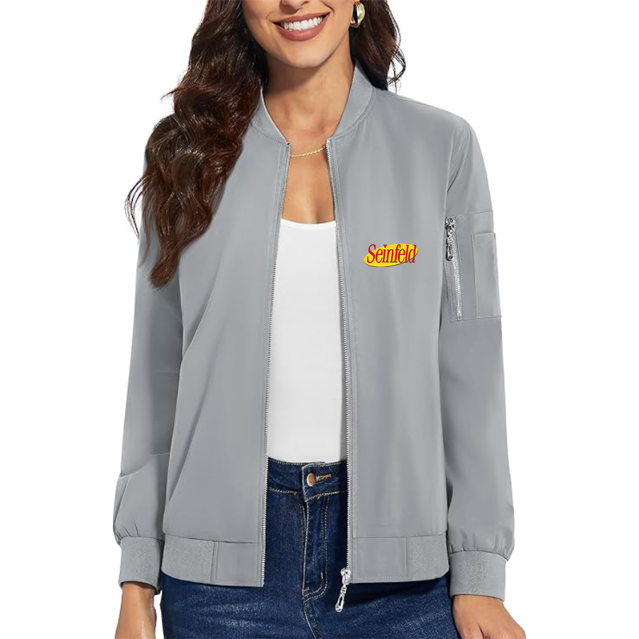 Women's Seinfeld Sitcom Show - Premium Bomber Jacket Outerwear