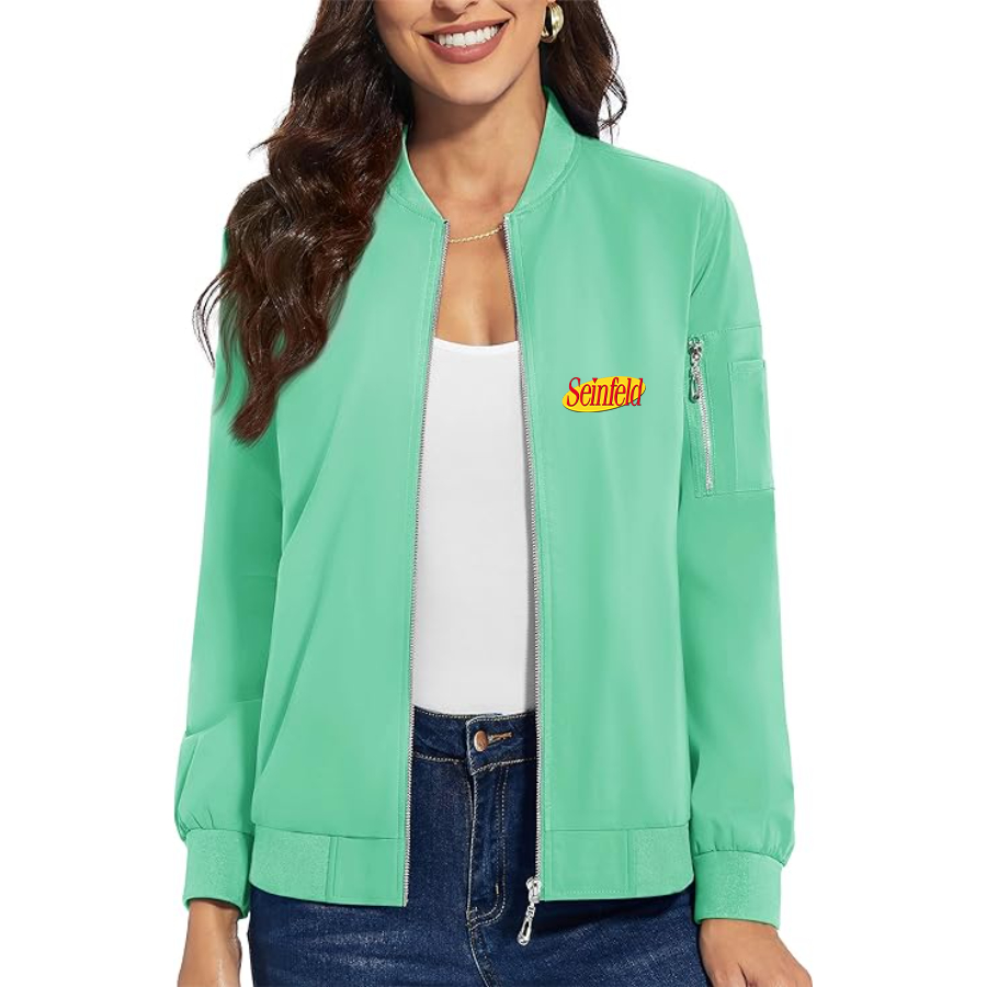 Women's Seinfeld Sitcom Show - Premium Bomber Jacket Outerwear