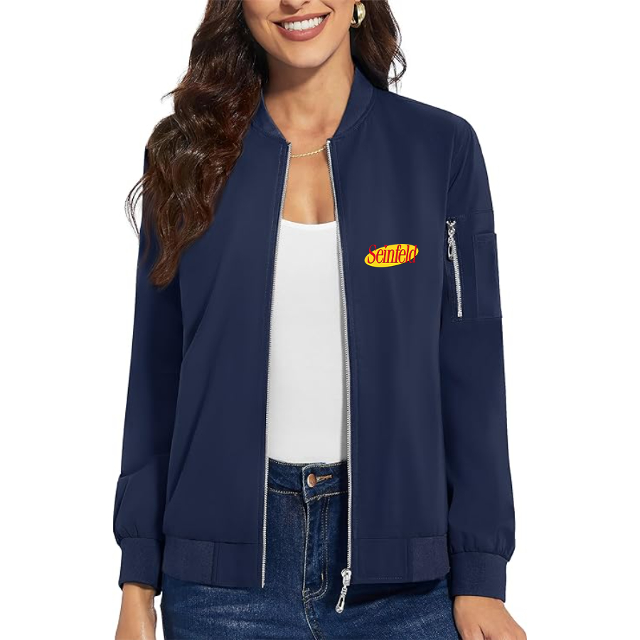 Women's Seinfeld Sitcom Show - Premium Bomber Jacket Outerwear