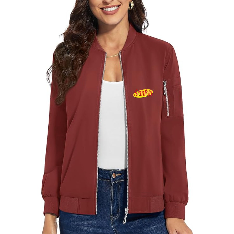 Women's Seinfeld Sitcom Show - Premium Bomber Jacket Outerwear