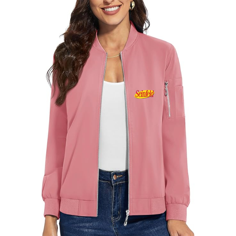Women's Seinfeld Sitcom Show - Premium Bomber Jacket Outerwear