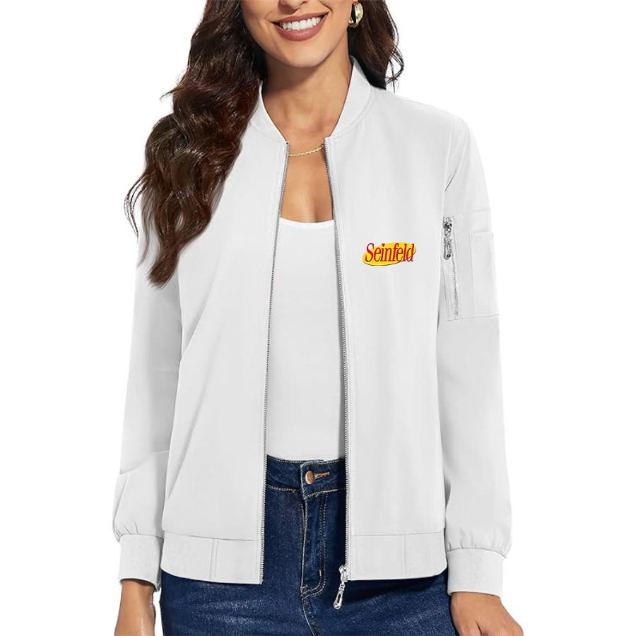 Women's Seinfeld Sitcom Show - Premium Bomber Jacket Outerwear