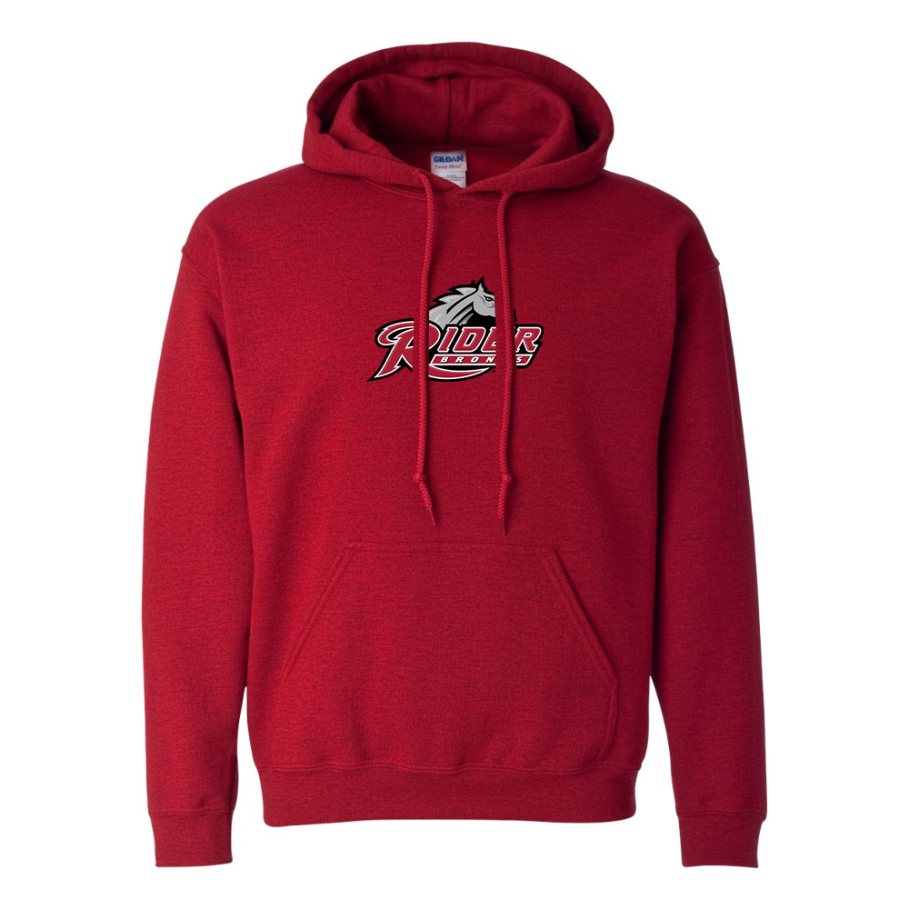 Men's Rider Broncs Logo Gildan  Heavy Blend Hooded Sweatshirt