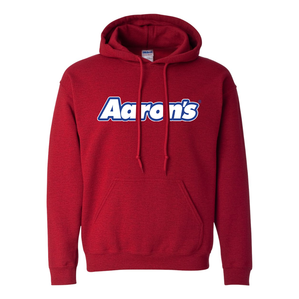 Men's Aaron_s Logo Gildan  Heavy Blend Hooded Sweatshirt