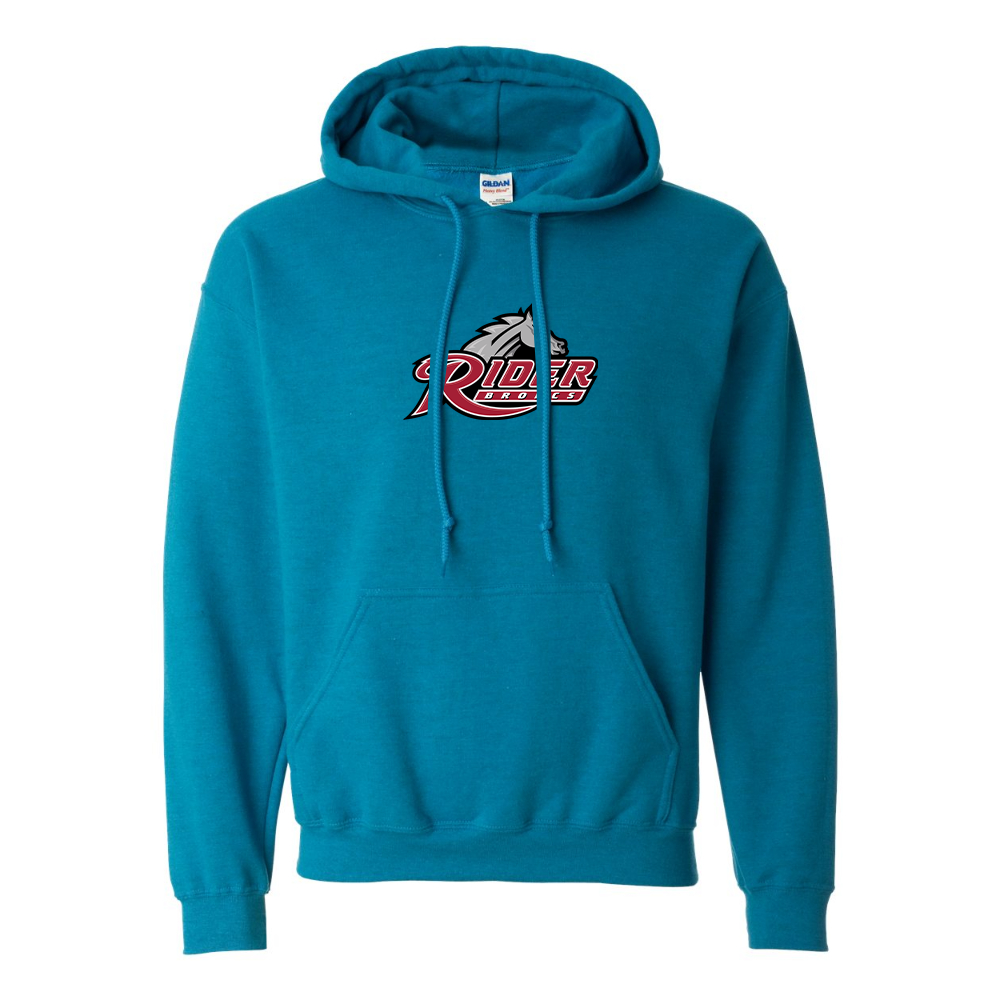 Men's Rider Broncs Logo Gildan  Heavy Blend Hooded Sweatshirt