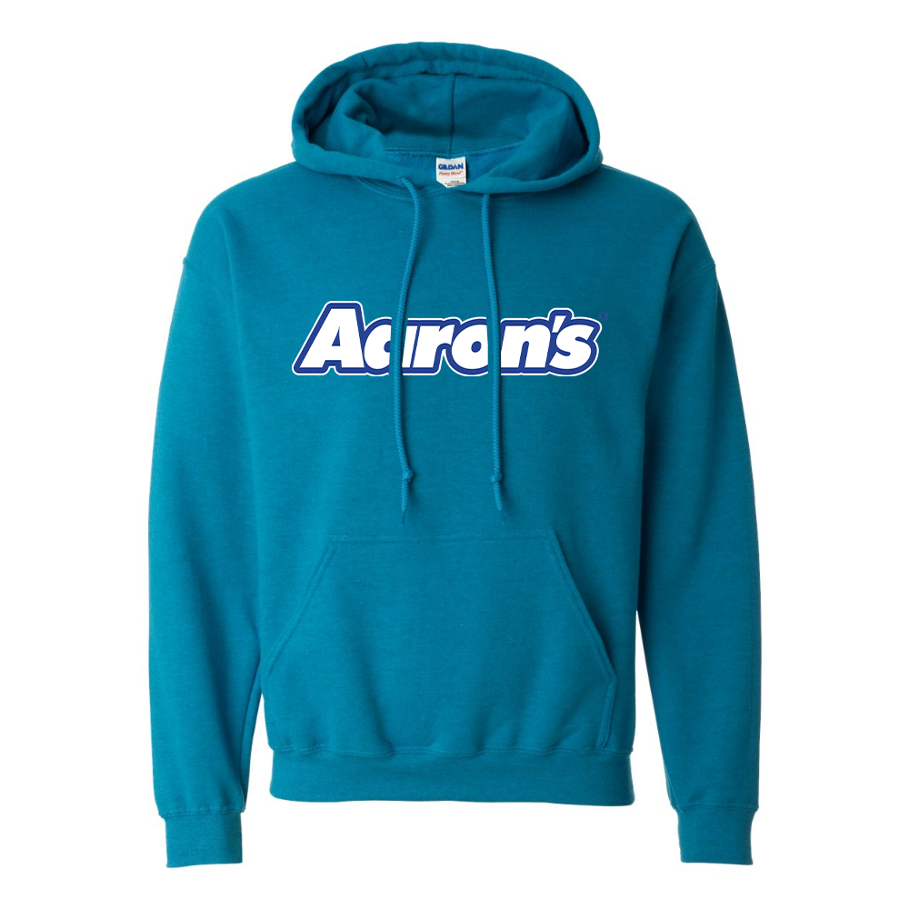 Men's Aaron_s Logo Gildan  Heavy Blend Hooded Sweatshirt