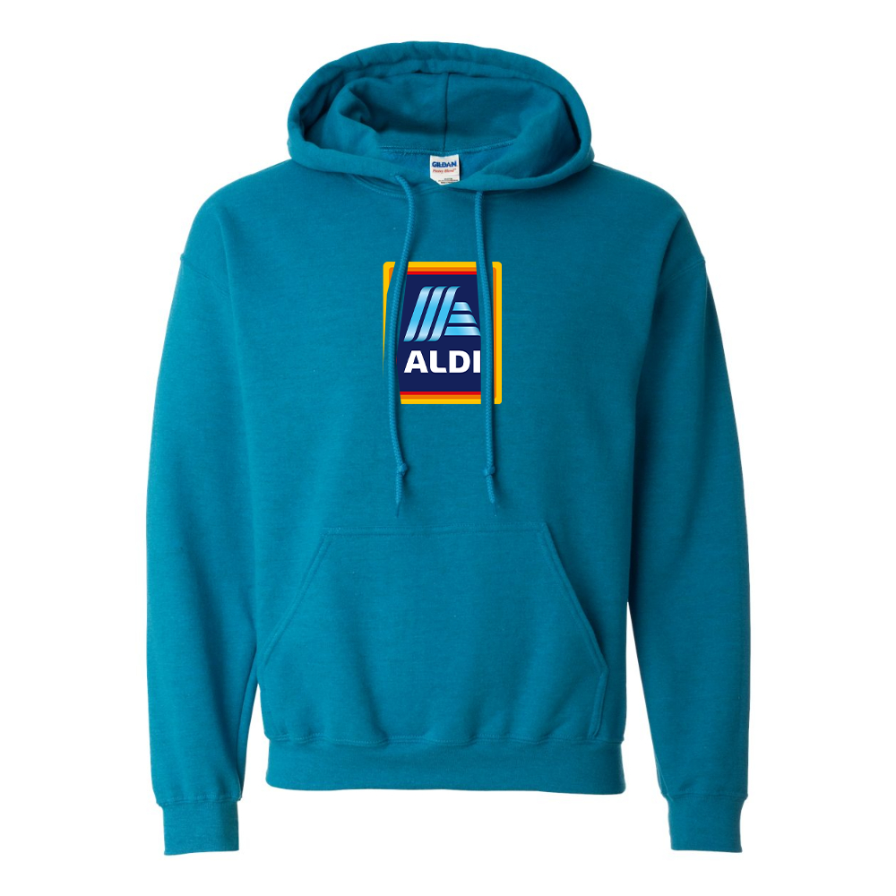 Men's Aldi Logo Gildan  Heavy Blend Hooded Sweatshirt