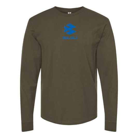 Men's Bajaj Logo Long Sleeve T-Shirt