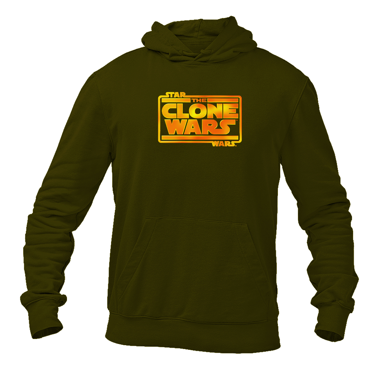 Men's The Clone wars Logo  Pullover Hoodie
