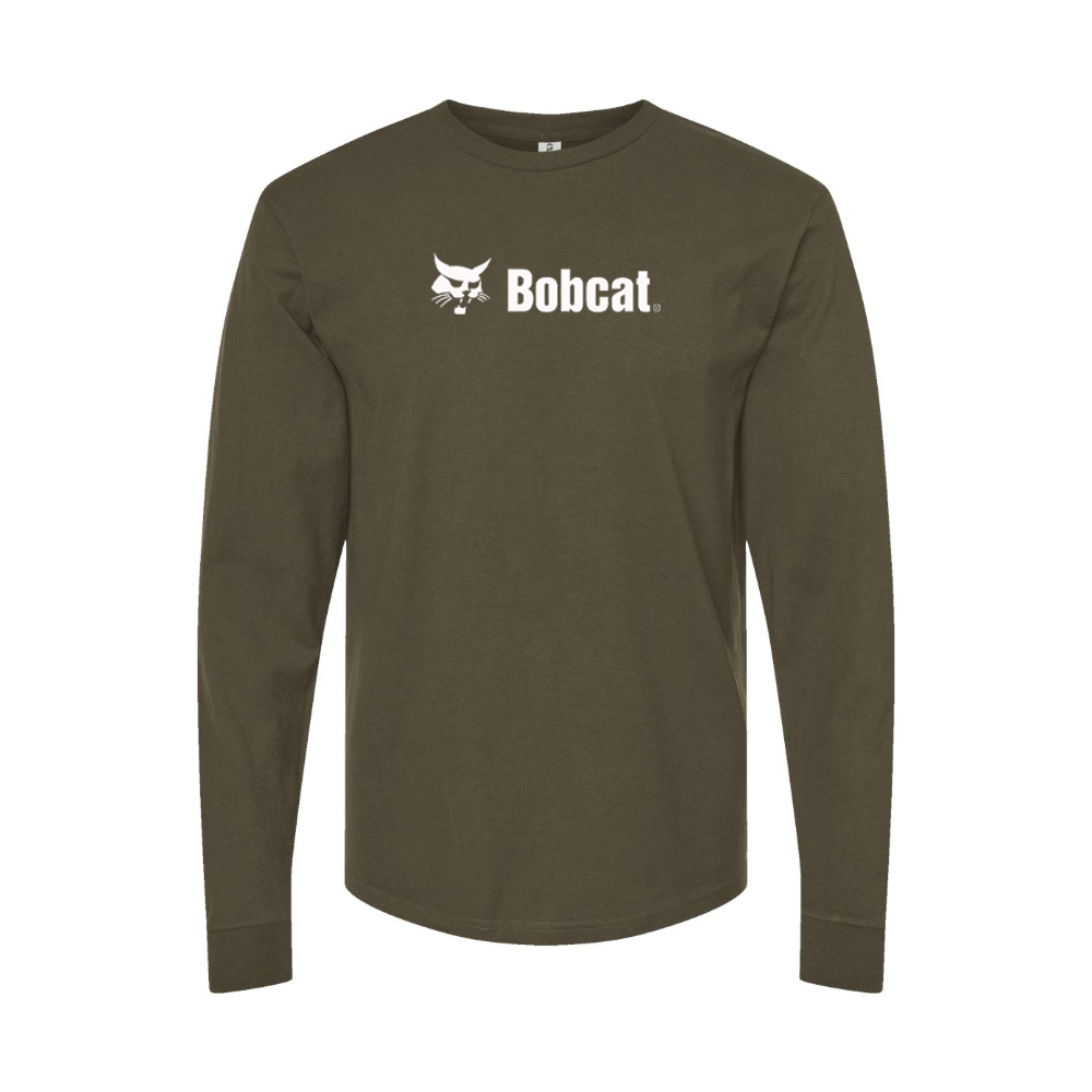 Men's Bobcat Company Logo Long Sleeve T-Shirt