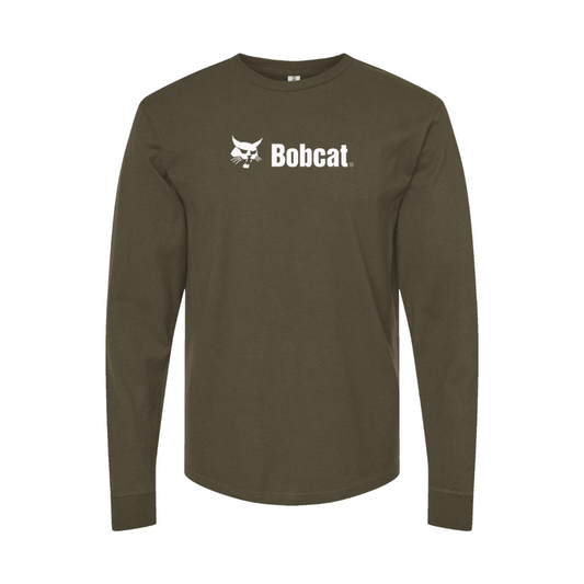 Men's Bobcat Company Logo Long Sleeve T-Shirt