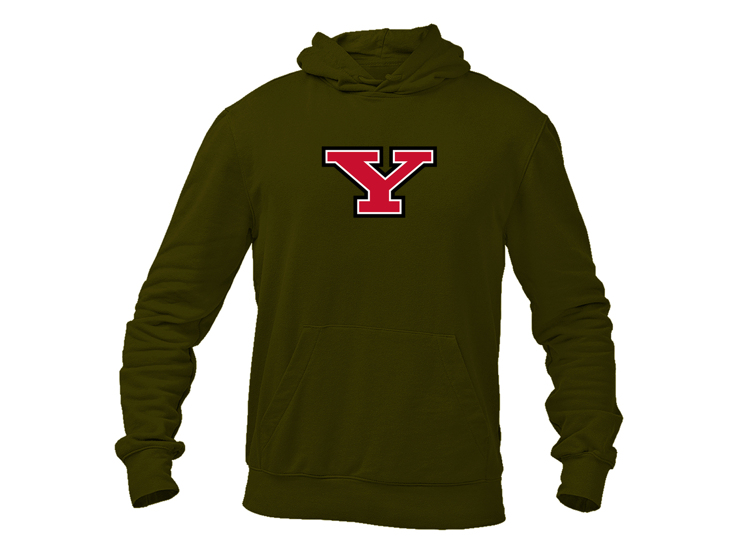 Men's Youngstown State Penguins Gildan  Heavy Blend Hooded Sweatshirt