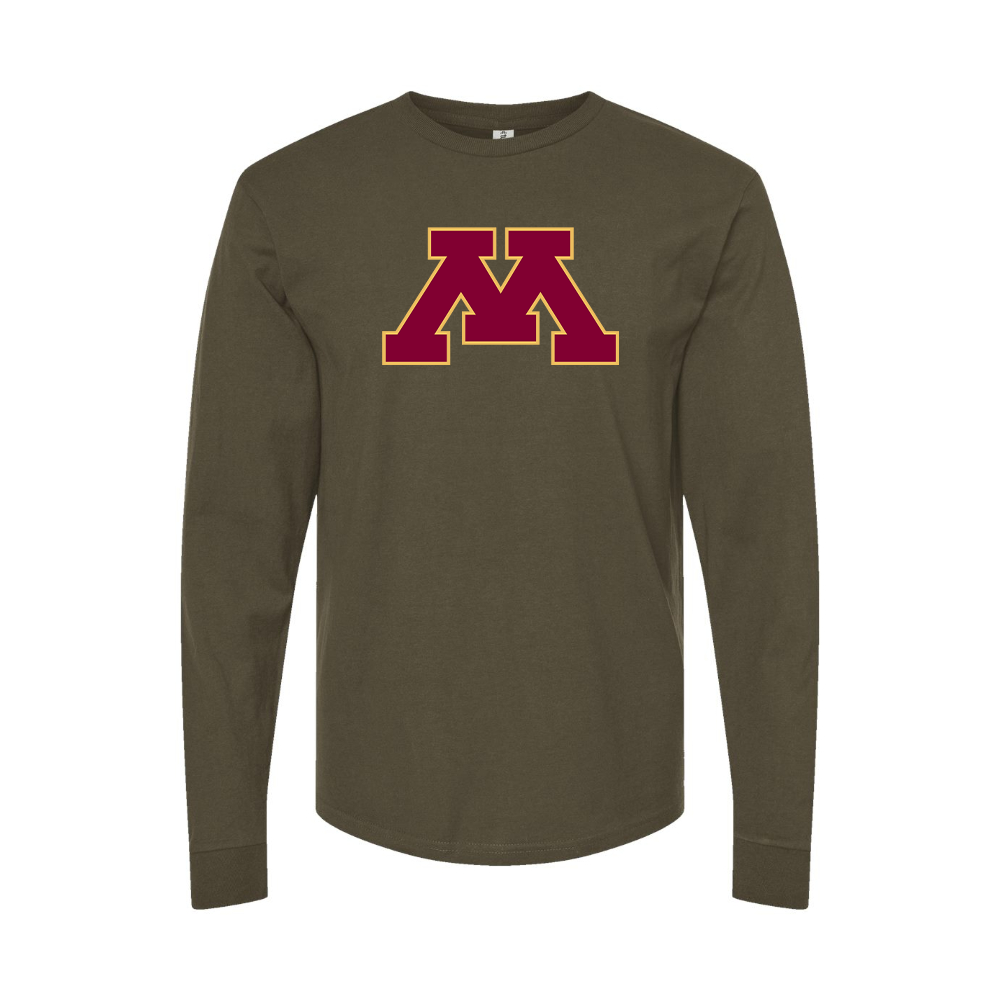 Men's Minnesota Golden Gophers Logo Long Sleeve T-Shirt