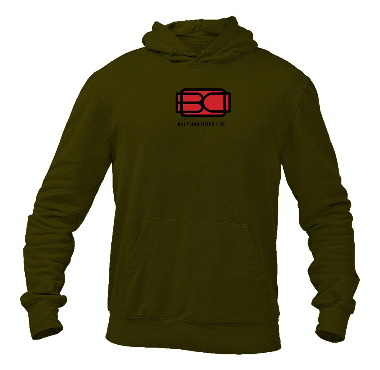 Men's Baltijas Dzips Logo Pullover Hoodie