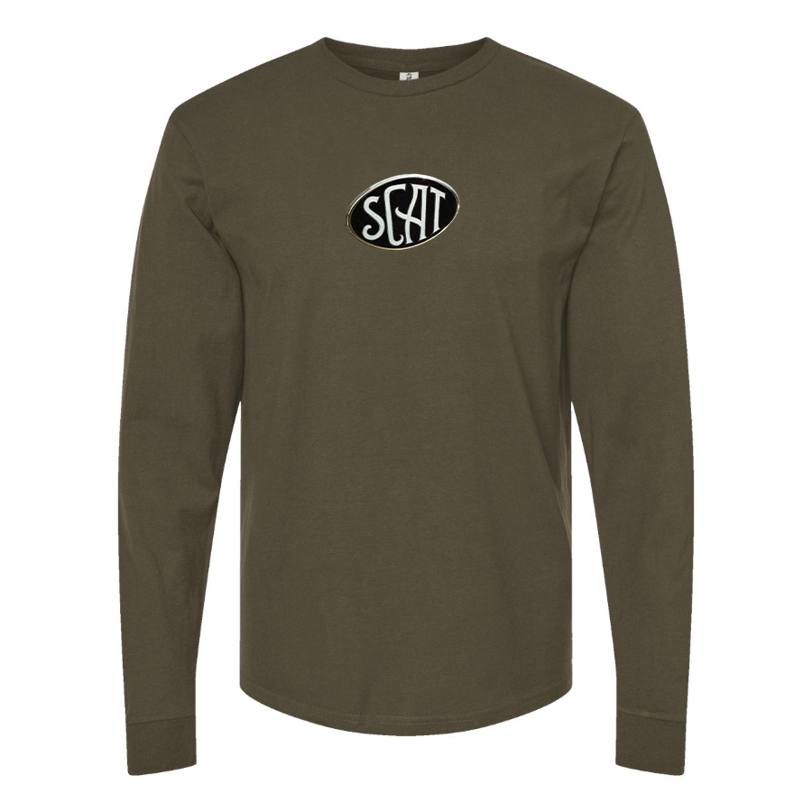 Men's SCAT Logo Long Sleeve T-Shirt