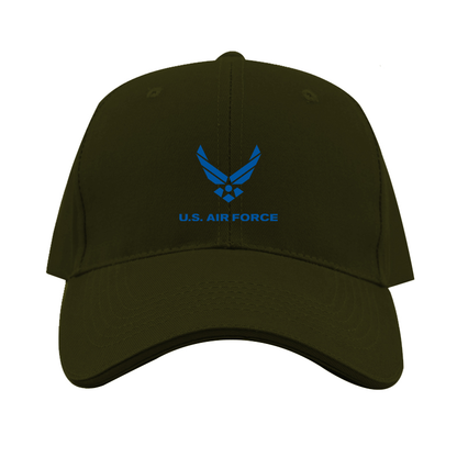 US Airforce Logo Dad Baseball Cap Hat