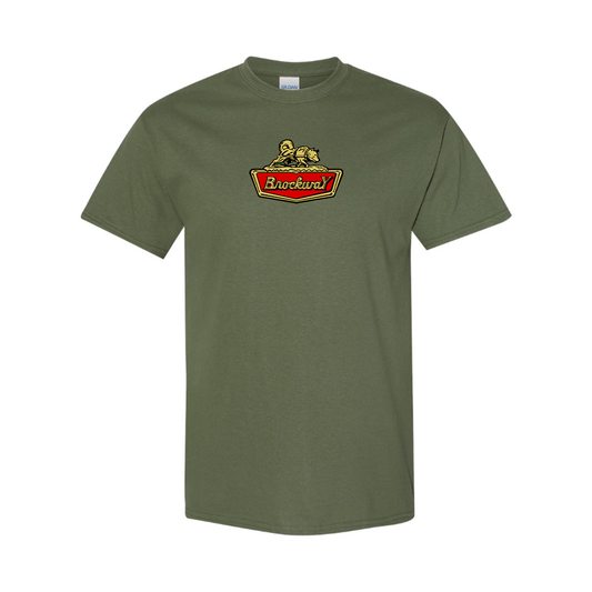 Men's Brockway Logo Cotton T-Shirt