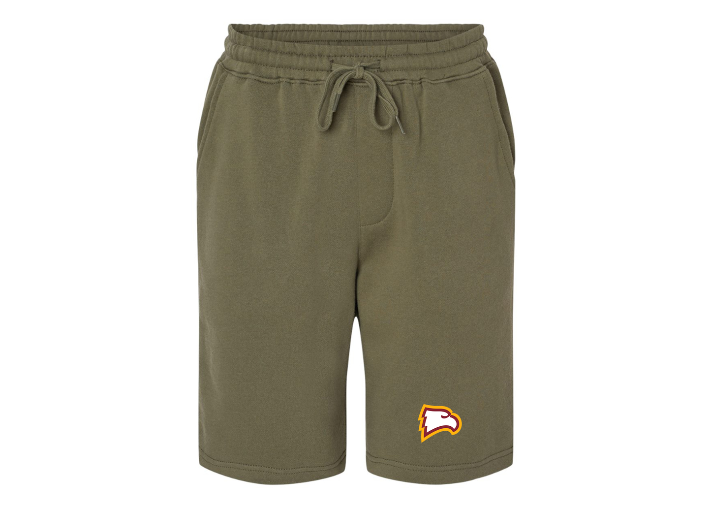 Men's Winthrop Eagles Independent Trading Co Midweight Fleece Shorts