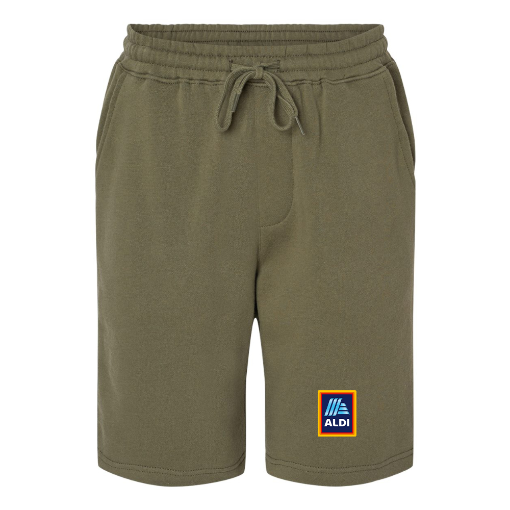 Men's Aldi Logo Independent Trading Co Midweight Fleece Shorts