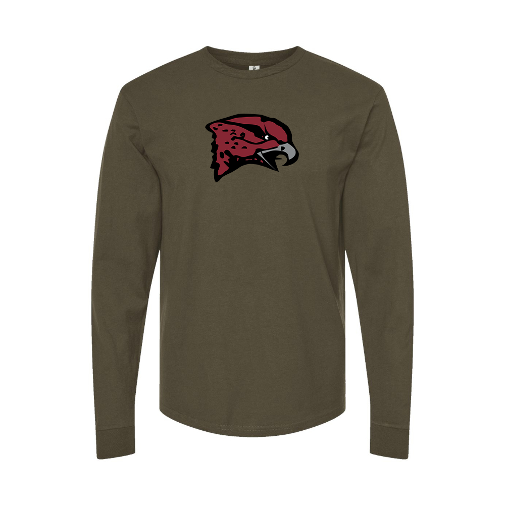 Men's Maryland Eastern Shore Hawks Logo Long Sleeve T-Shirt