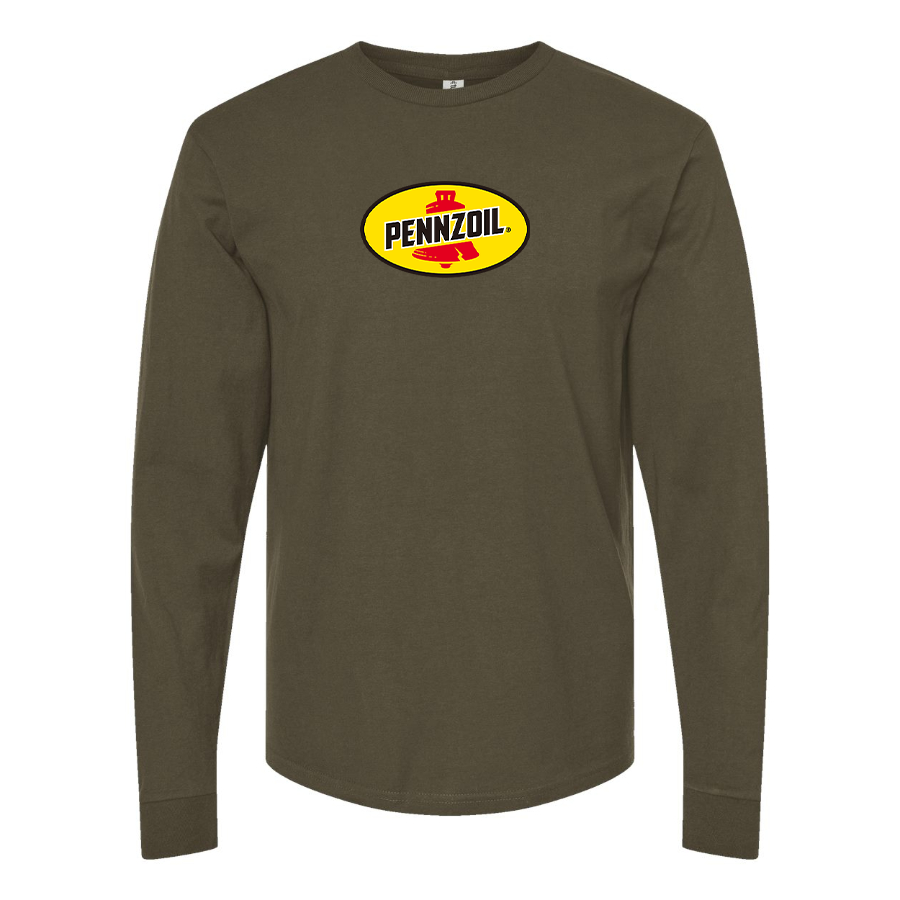 Men's Pennzoil Logo Long Sleeve T-Shirt