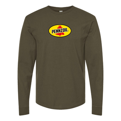 Men's Pennzoil Logo Long Sleeve T-Shirt