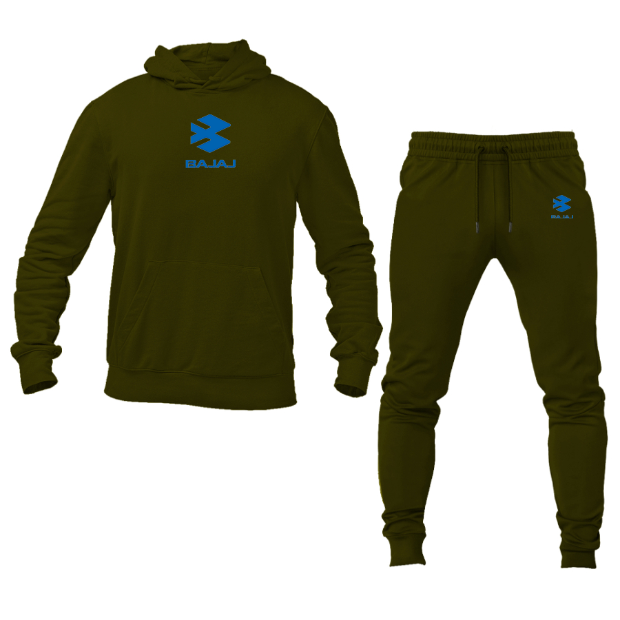 Men's Bajaj Logo Hoodie Joggers Set