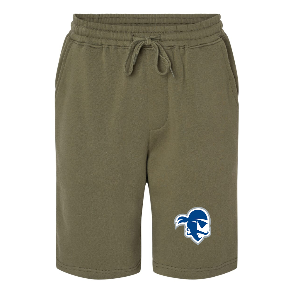Men's Seton Hall Pirates Logo Independent Trading Co Midweight Fleece Shorts