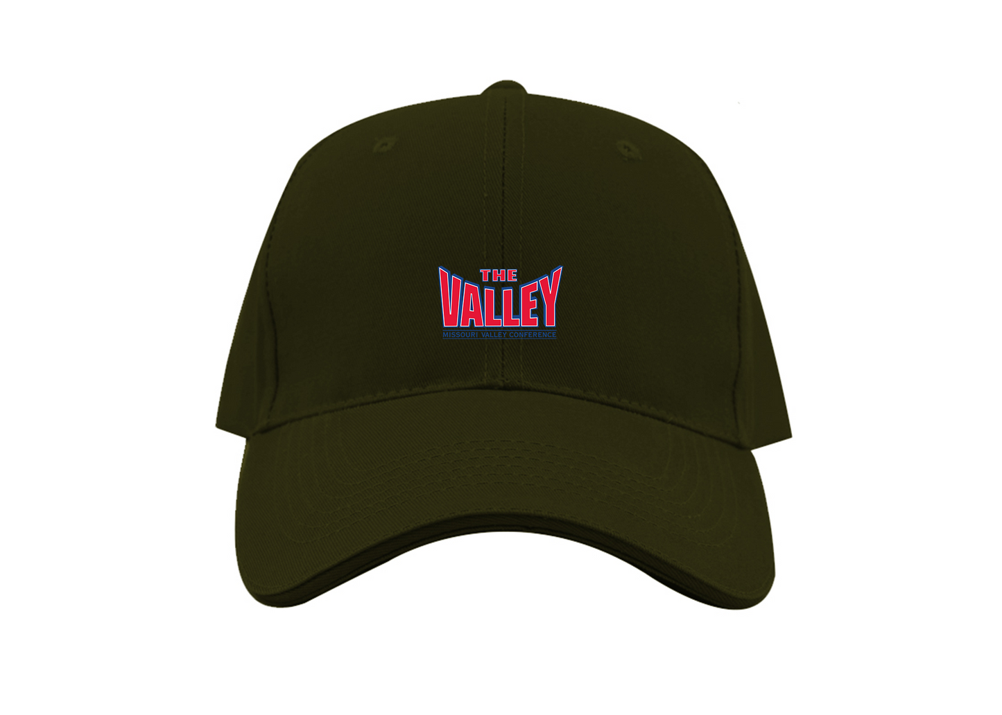 Missouri Valley Conference Logo Dad Baseball Cap Hat