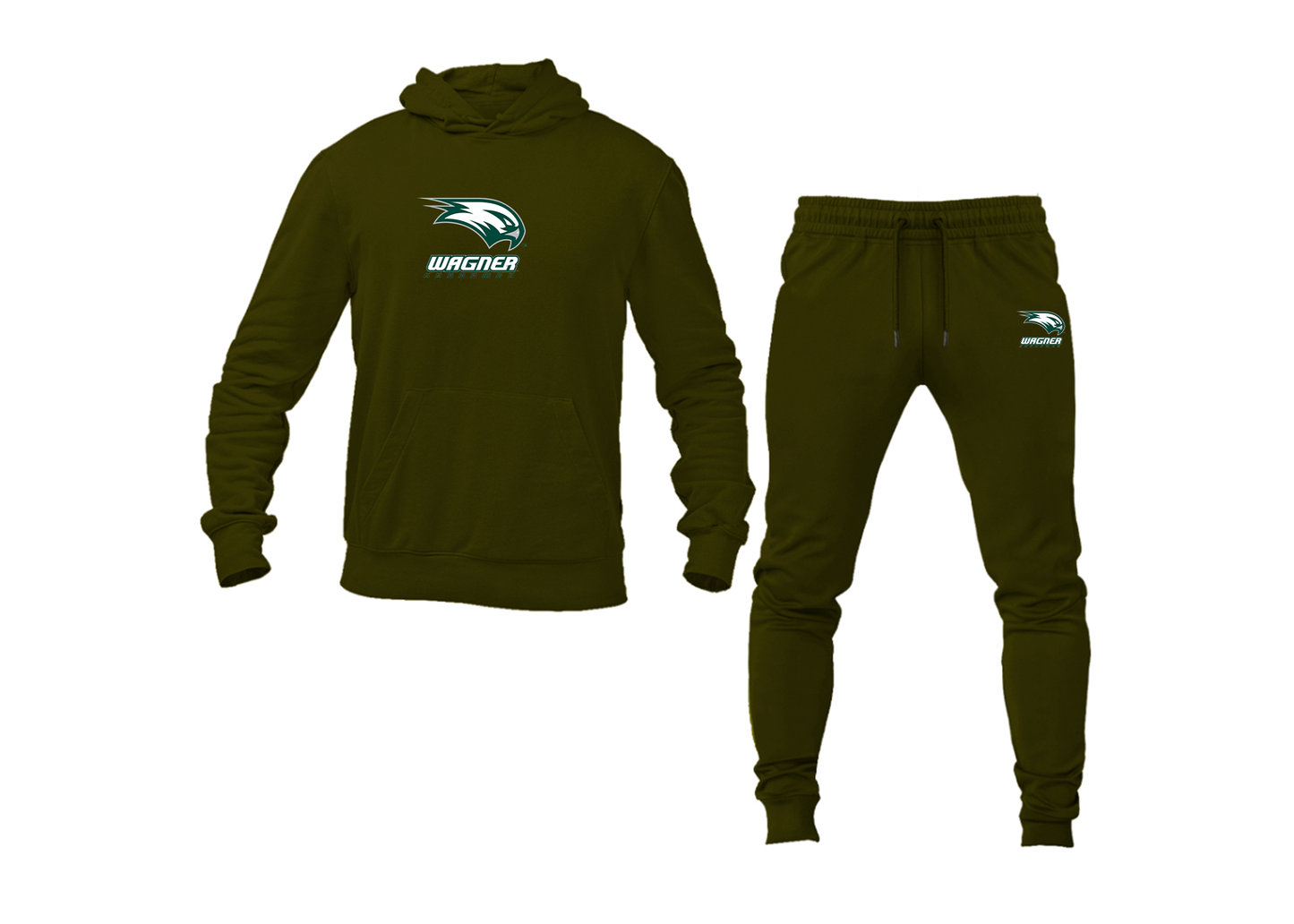 Men's Wagner Seahawks Hoodie Joggers Set