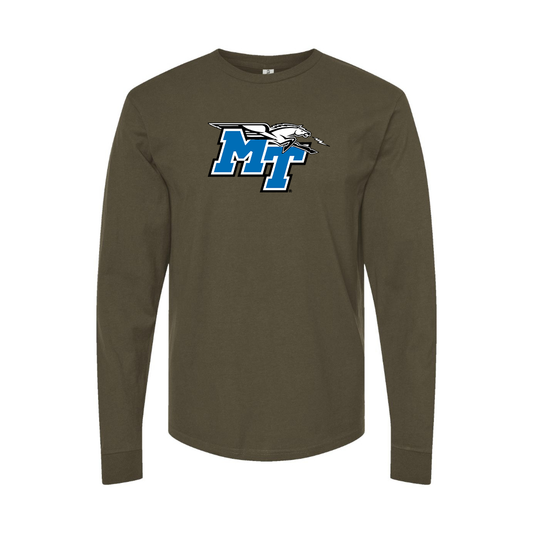Men's Middle Tennessee Blue Raiders LogoLong Sleeve T-Shirt