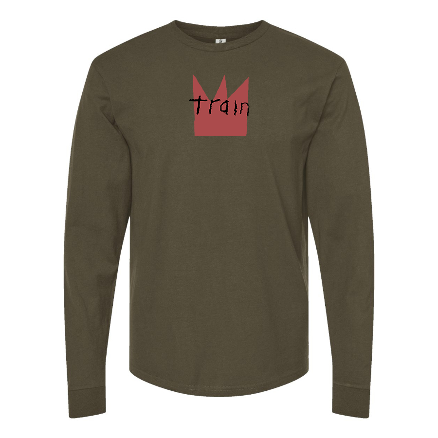 Men's Train Logo Long Sleeve T-Shirt