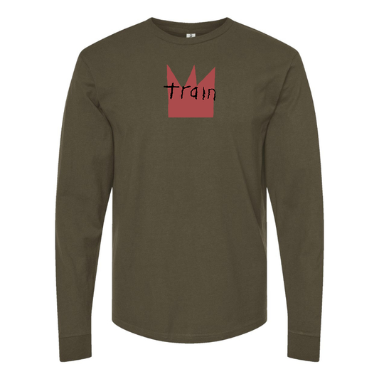 Men's Train Logo Long Sleeve T-Shirt