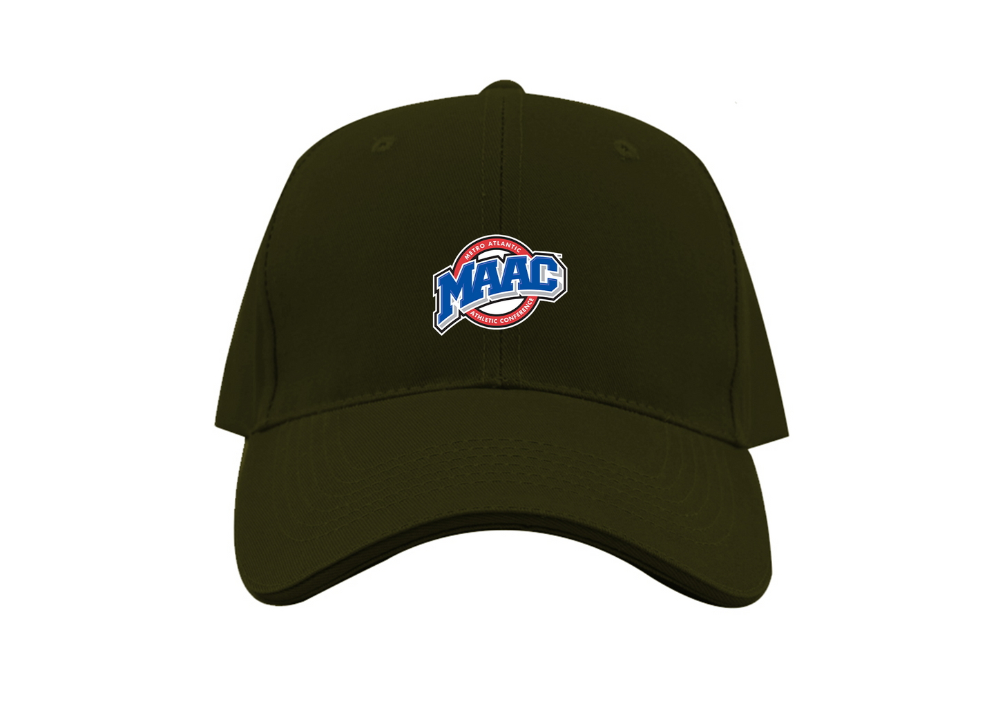 Metro Atlantic Athletic Conference Logo Dad Baseball Cap Hat