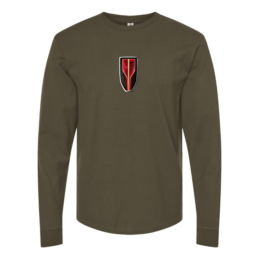 Men's Hongqi Logo Long Sleeve T-Shirt