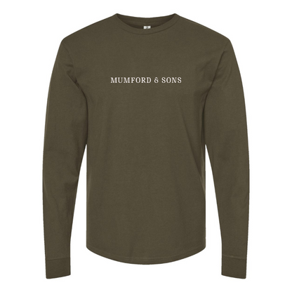Men's Mumford & Sons Logo Long Sleeve T-Shirt