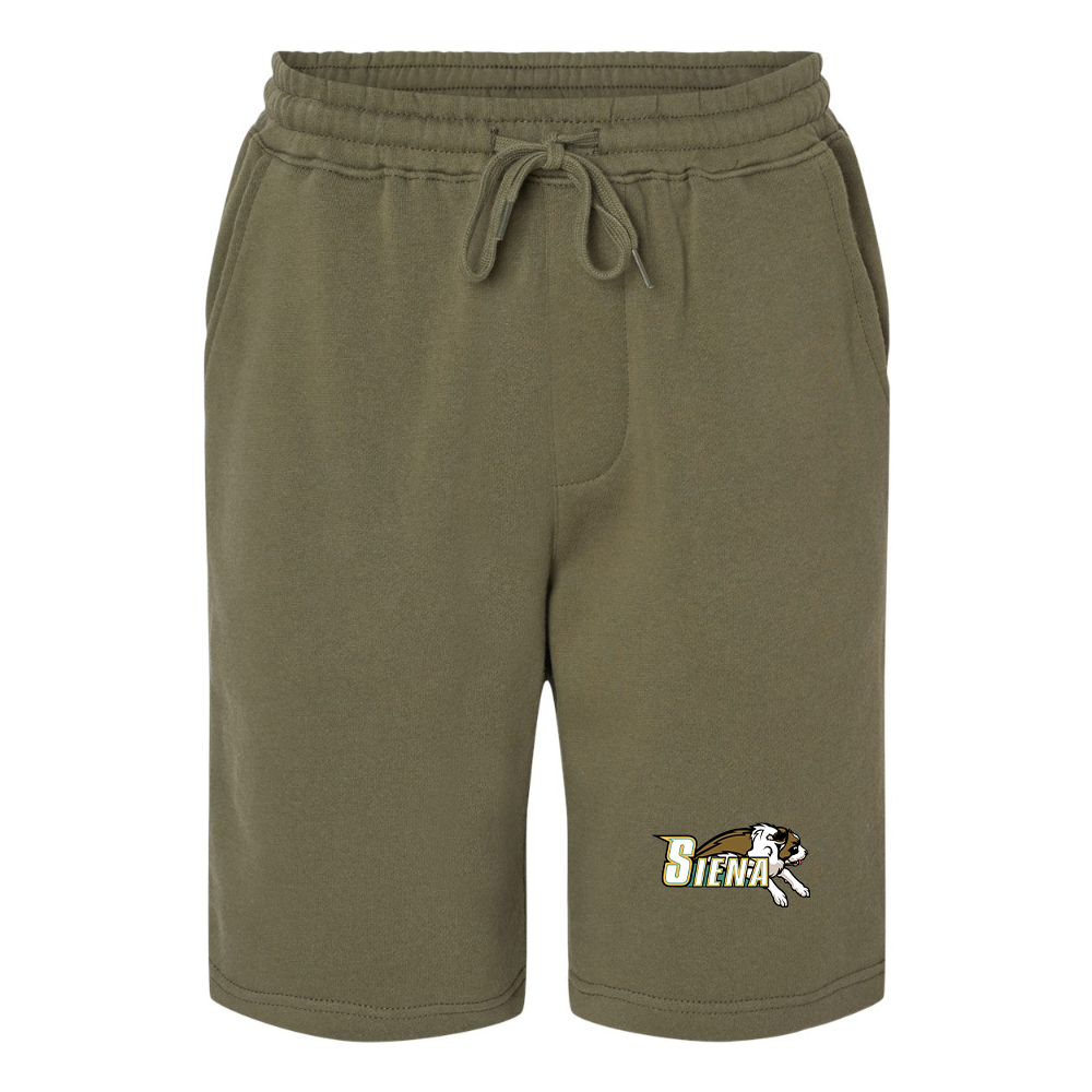 Men's Siena Saints Logo Independent Trading Co Midweight Fleece Shorts