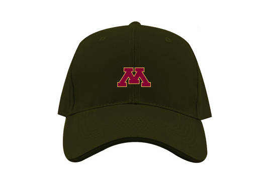 Minnesota Golden Gophers Logo Dad Baseball Cap Hat