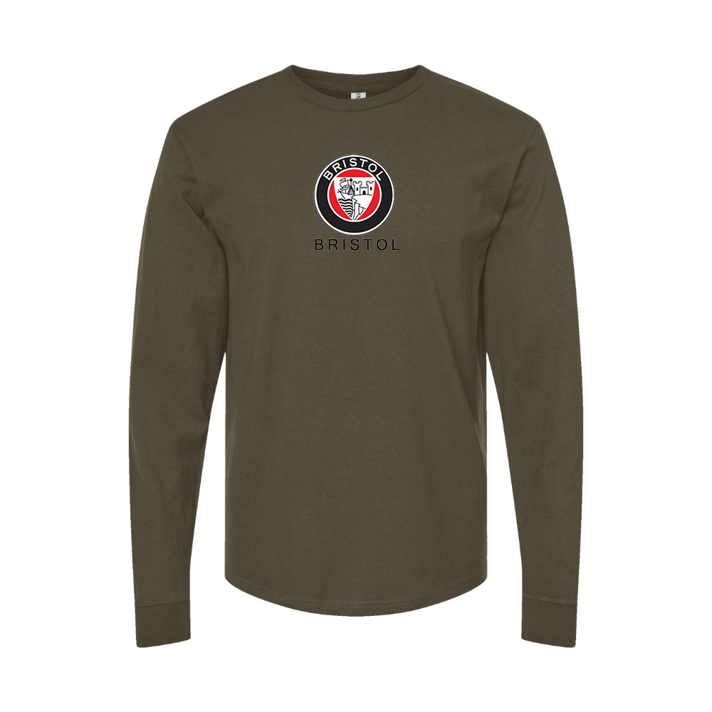 Men's Bristol Logo Long Sleeve T-Shirt