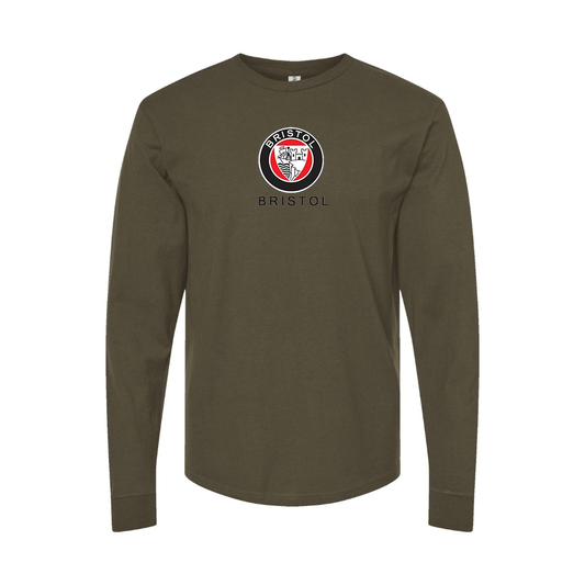 Men's Bristol Logo Long Sleeve T-Shirt