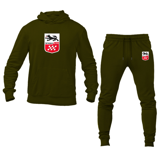 Men's Spania GTA Logo Hoodie Joggers Set
