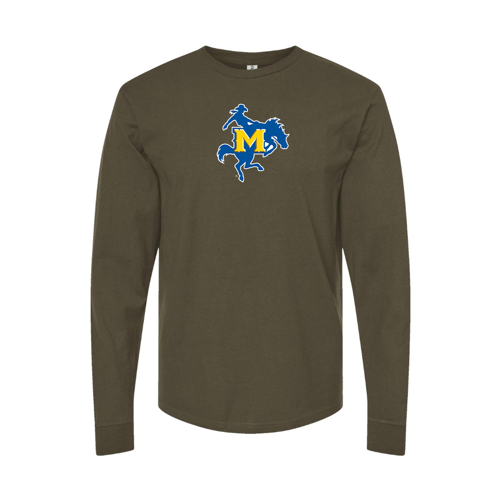 Men's McNeese State Cowboys Logo Long Sleeve T-Shirt