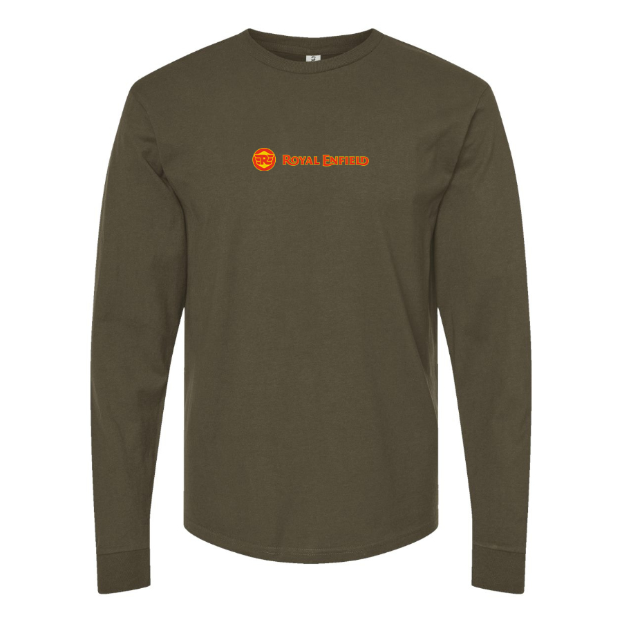 Men's Royal Enfield Logo Long Sleeve T-Shirt