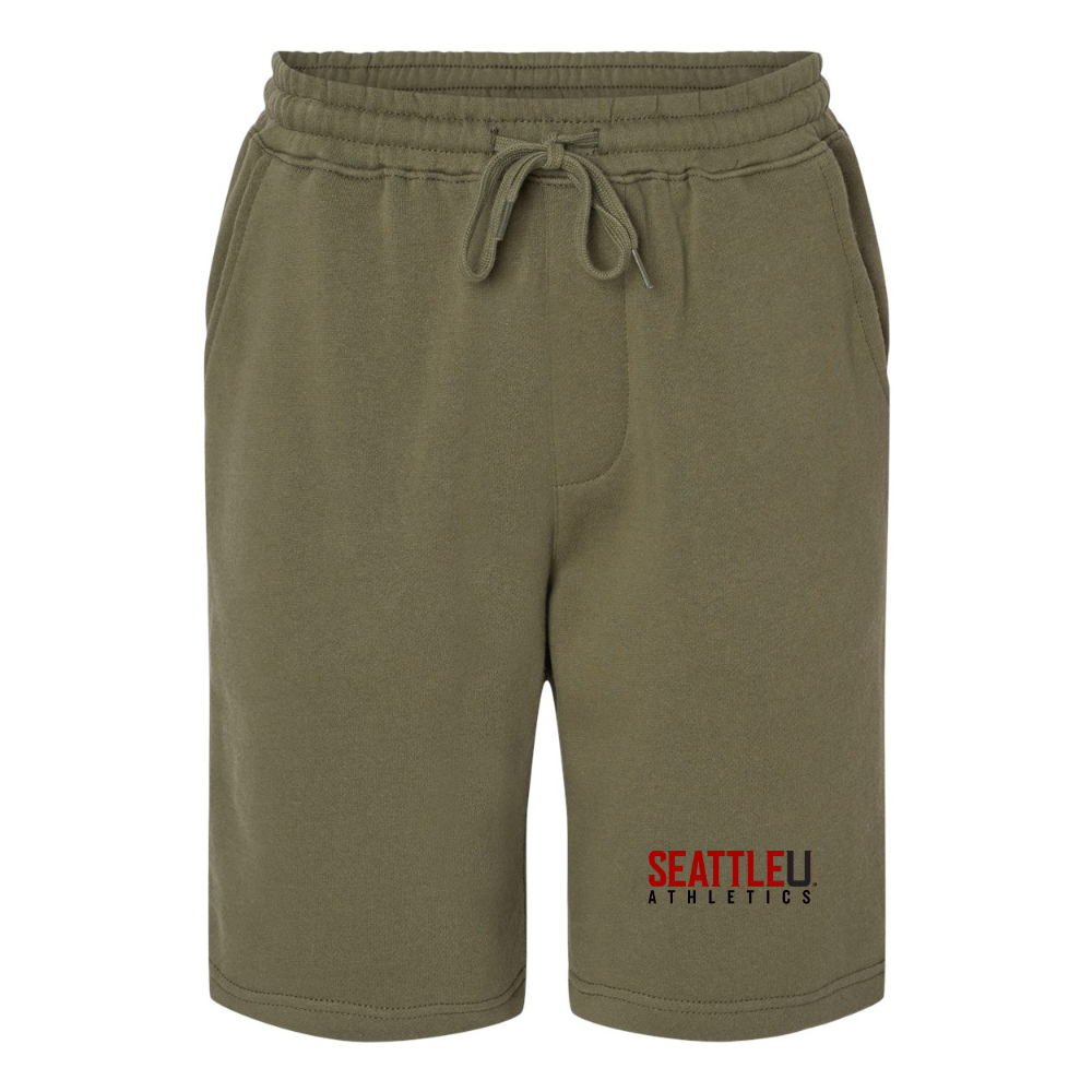 Men's Seattle Redhawks Logo Independent Trading Co Midweight Fleece Shorts