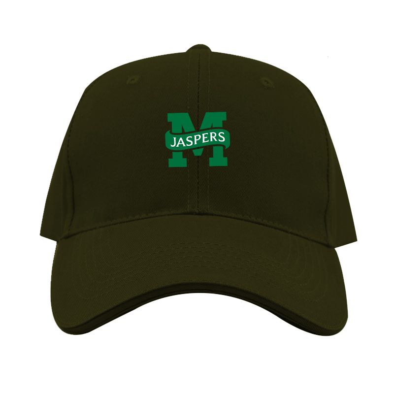 Manhattan Jaspers Logo Dad Baseball Cap Hat