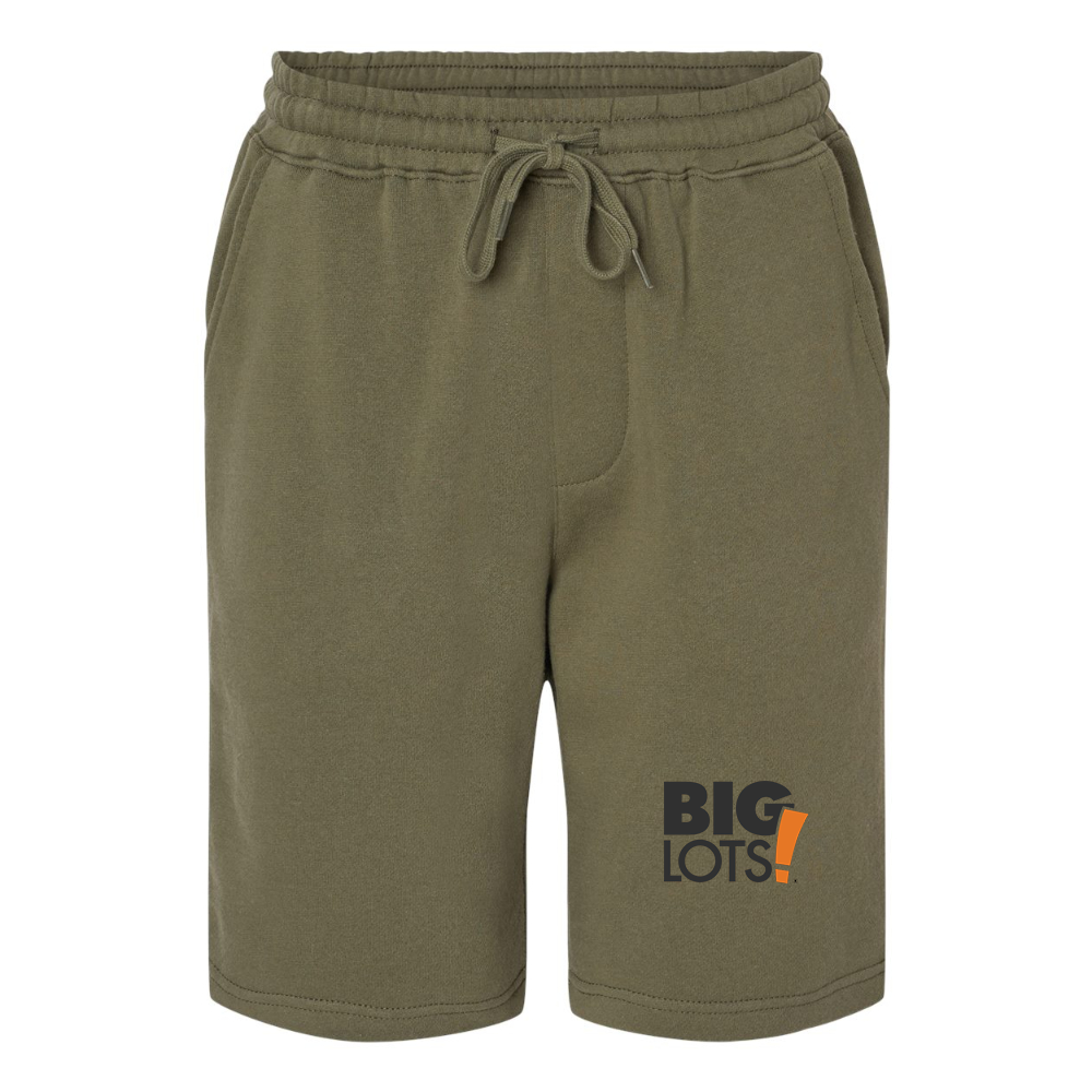 Men's Big Lots Logo Independent Trading Co Midweight Fleece Shorts