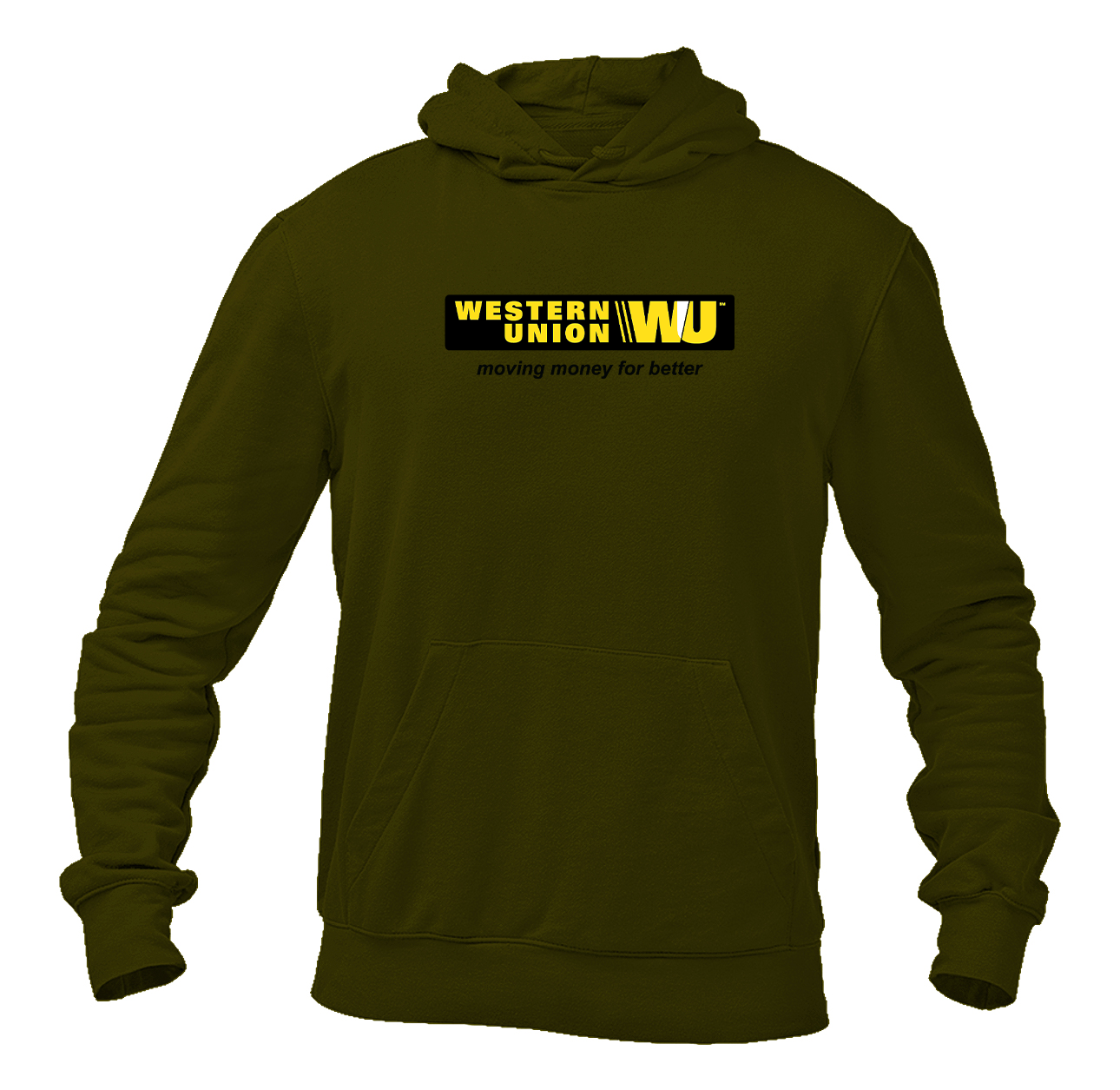 Men's Wastern Union Logo Pullover Hoodie