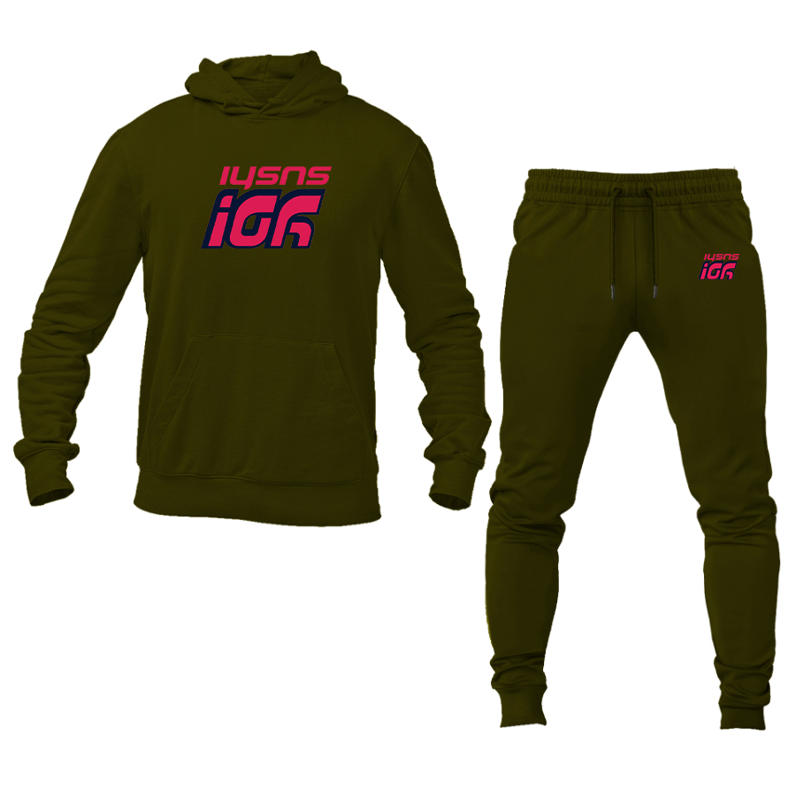 Men's Yo Sushi Logo Hoodie Joggers Set